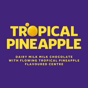 Cadbury Tropical Pineapple Chocolate Bar - 180g