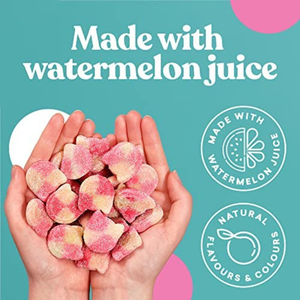 Candy Kittens Sour Watermelon Gummy Sweets - 140g