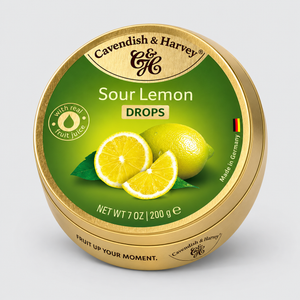 Cavendish & Harvey Sour Lemon Drops 200g