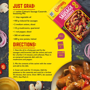 Colman’s Sausage Casserole Mix - 39g
