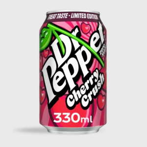 Dr Pepper Cherry Crush Zero Sugar 330ml Can