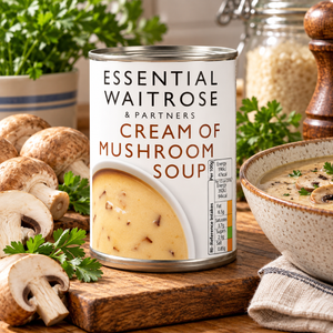 Essential Waitrose Cream of Mushroom Soup 400g
