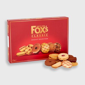 Fox's Classic Biscuit Selection Gift Box Carton 275g