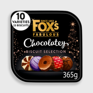 Fox's Chocolatey Biscuit Selection Gift Tin 365g