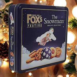 Fox's The Snowman Biscuit Selection Gift Tin 350g