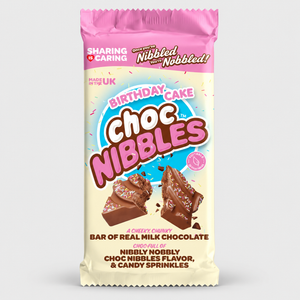 Freedom Confectionery Birthday Cake Choc Nibbles Bar 120g