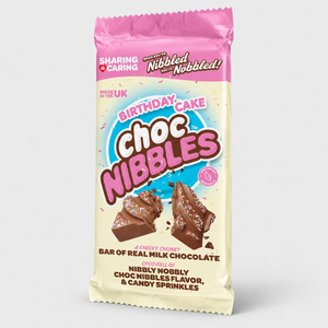 Freedom Confectionery Birthday Cake Choc Nibbles Bar 120g