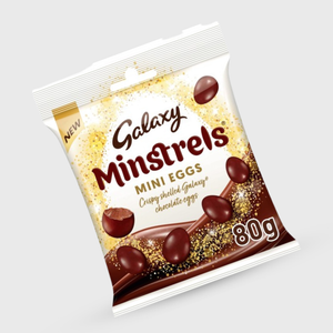 Galaxy Minstrels Creamy Chocolate Mini Eggs - 80g