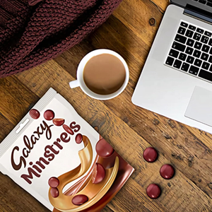 Galaxy Minstrels Creamy Chocolate Mini Eggs - 80g