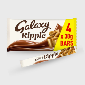 Galaxy Ripple Chocolate Bar 4 pack - 120g