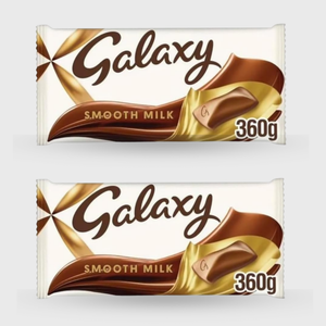 Galaxy Smooth Milk Chocolate Bar Gift - 360g