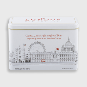 Gardiners City of London Clotted Cream Vanilla Fudge Tin 300g