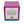 A purple and blue gift box for 'Gardeners' Luxury Clotted Cream Fudge' with a white text label on the front, set against a plain white background.