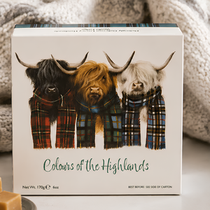 Gardiners Colours of the Highlands Vanilla Fudge Gift Box Carton 170g