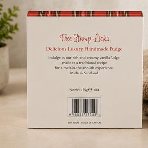 Gardiners Free Stamp Licks Clotted Cream Fudge 170g