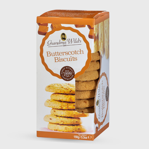 Grandma Wild’s Butterscotch Biscuits 150g