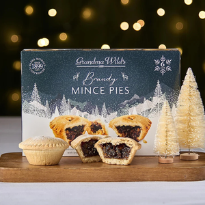 Grandma Wild's Traditional Brandy Mince Pies 6 Pack 348g