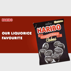 Haribo Pontefract Cakes - Soft Liquorice Share Bag - 160g