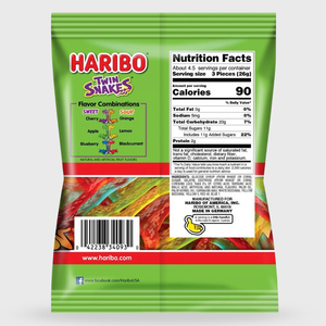 Haribo Twin Snakes Share Bag - 175g