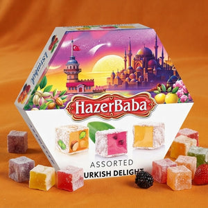 Hazer Baba Assorted Turkish Delight 250g