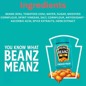 Heinz Baked Beans Fridge Pack - 1kg