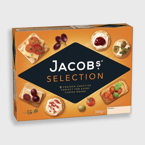 Jacob's Biscuits for Cheese Gift Box Carton 300g