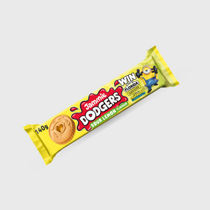 Jammie Dodgers Minions Biscuits Sour Lemon Flavour 140g
