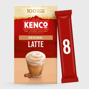 Kenco Original Latte Instant Coffee 8 Sachets 140g