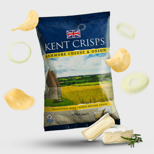 Kent Crisps Ashmore Cheese & Onion - 40g