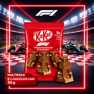 Kit Kat Formula 1 Car Milk Chocolate Sharing Bag 55g