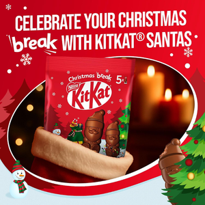 Kit Kat Mini Santa Milk Chocolate Pouch 55g