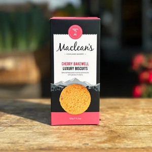 MacLean's Cherry Bakewell Luxury Biscuits 150g