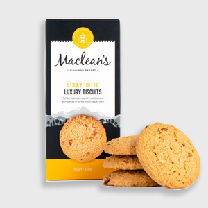 MacLean's Sticky Toffee Luxury Biscuits 150g