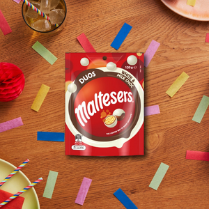 Maltesers Duos Chocolate Sharing Bag 120g (White & Milk Chocolate Flavour)