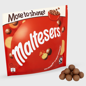 Maltesers Milk Chocolate Malt Balls Pouch Bag - 158g