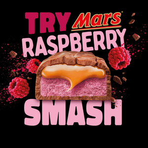 Mars Raspberry Smash Chocolate Bar - 47g