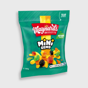 Maynards Bassetts Mini Gems Sweets 110g