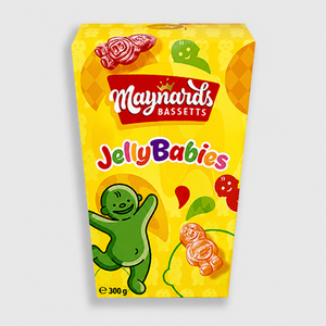 Maynards Bassetts Jelly Babies Gift Box Carton 300g