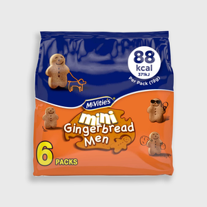 McVitie's Mini Gingerbread Men 6 Pack