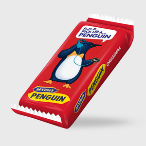 McVitie’s Original Milk Chocolate Penguin Biscuit Bar - Single Bar 25g