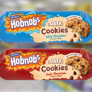 McVitie’s Hobnobs Oaty Cookies Dark Chocolate Cookies 155g