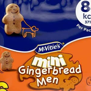 McVitie's Mini Gingerbread Men 6 Pack