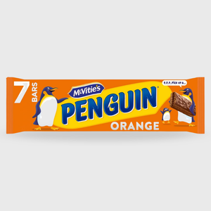 McVitie’s Orange Penguin Bars - Multipack - 7pk - 172g