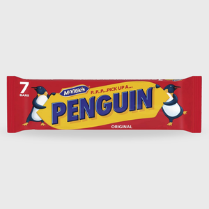 McVitie’s Original Milk Chocolate Penguin Biscuit Bars - Multipack - 7pk - 172g