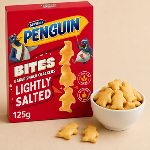 McVitie's Penguin Bites Lightly Salted 125g