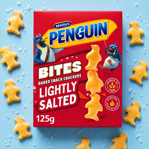 McVitie's Penguin Bites Lightly Salted 125g