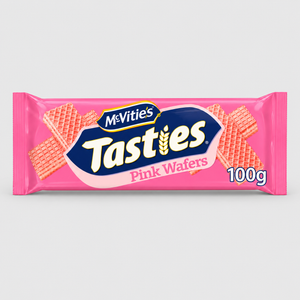 McVitie’s Tasties Pink Wafers 100g