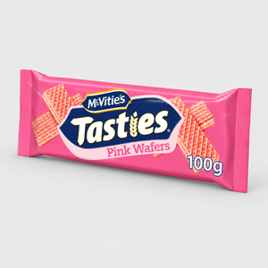 McVitie’s Tasties Pink Wafers 100g