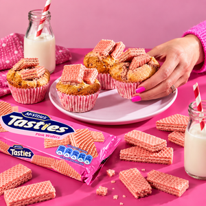 McVitie’s Tasties Pink Wafers 100g