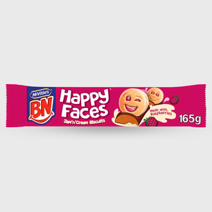 McVities BN Happy Faces Jam 'n' Cream Biscuits - 165g